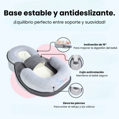 Babynido™ - Cuna neonatal antirreflujo con soporte pediátrico